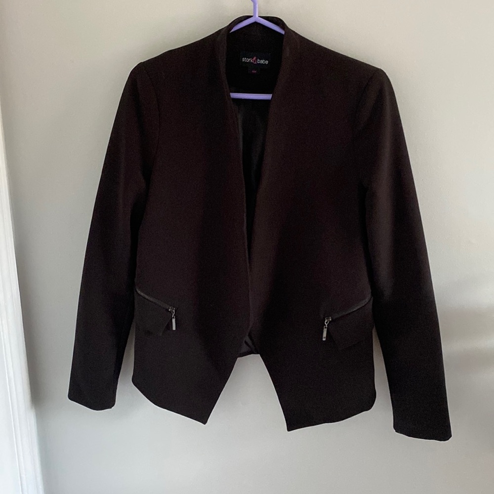 Maternity suit jacket